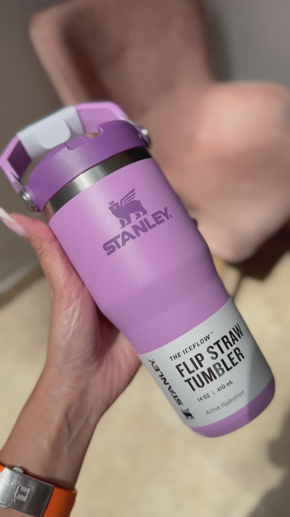 Strip Straw Tumbler 14 oz